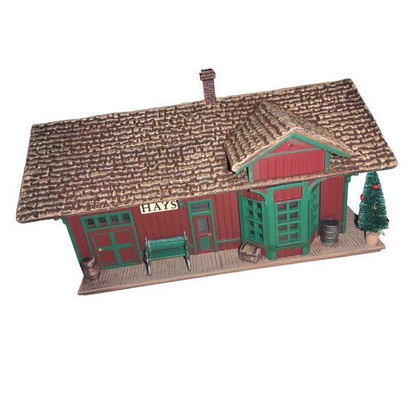 Hallmark Sarah Plain and Tall Hays Train Station House Building - Picture 6 of 15